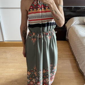 VESTIDO HALTER INCA