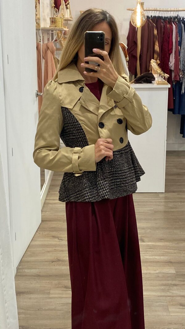 GABARDINA CROP - Imagen 2