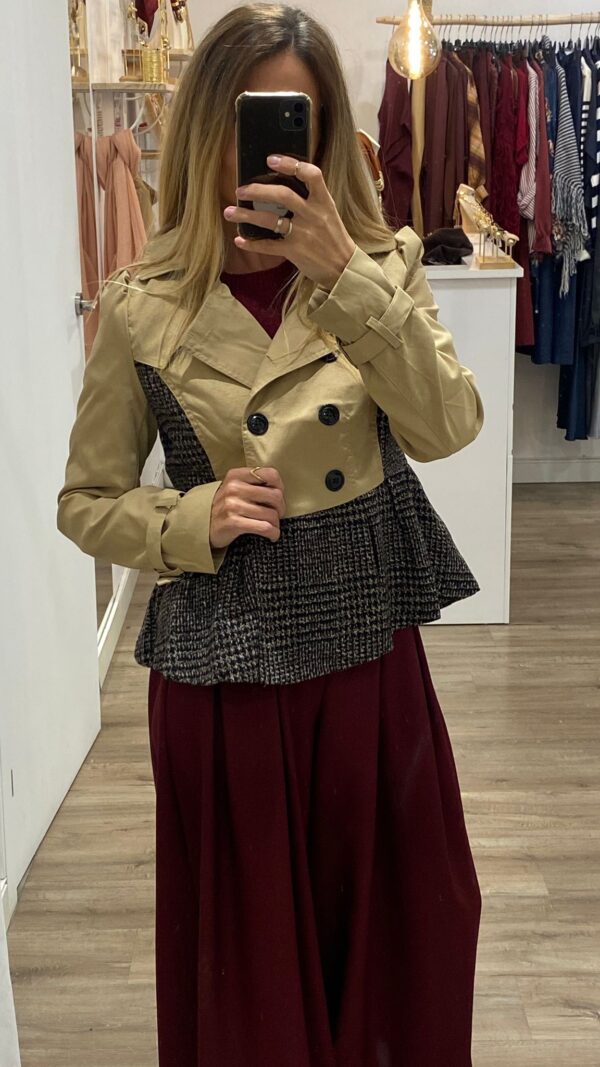 GABARDINA CROP - Imagen 4
